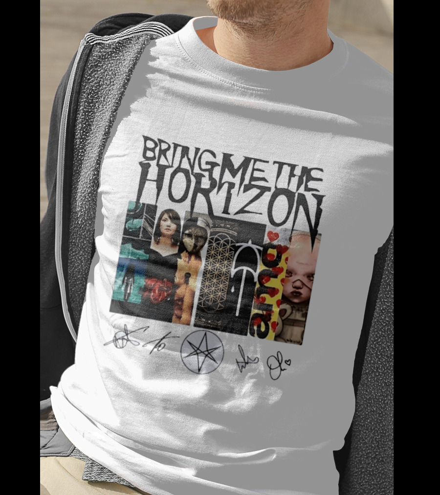 Bring Me The Horizon BMTH Amo Album Art Collage T-Shirt