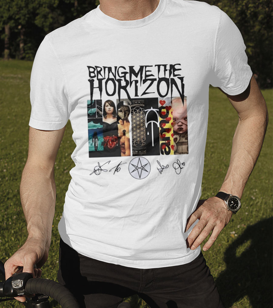 Bring Me The Horizon BMTH Amo Album Art Collage T-Shirt