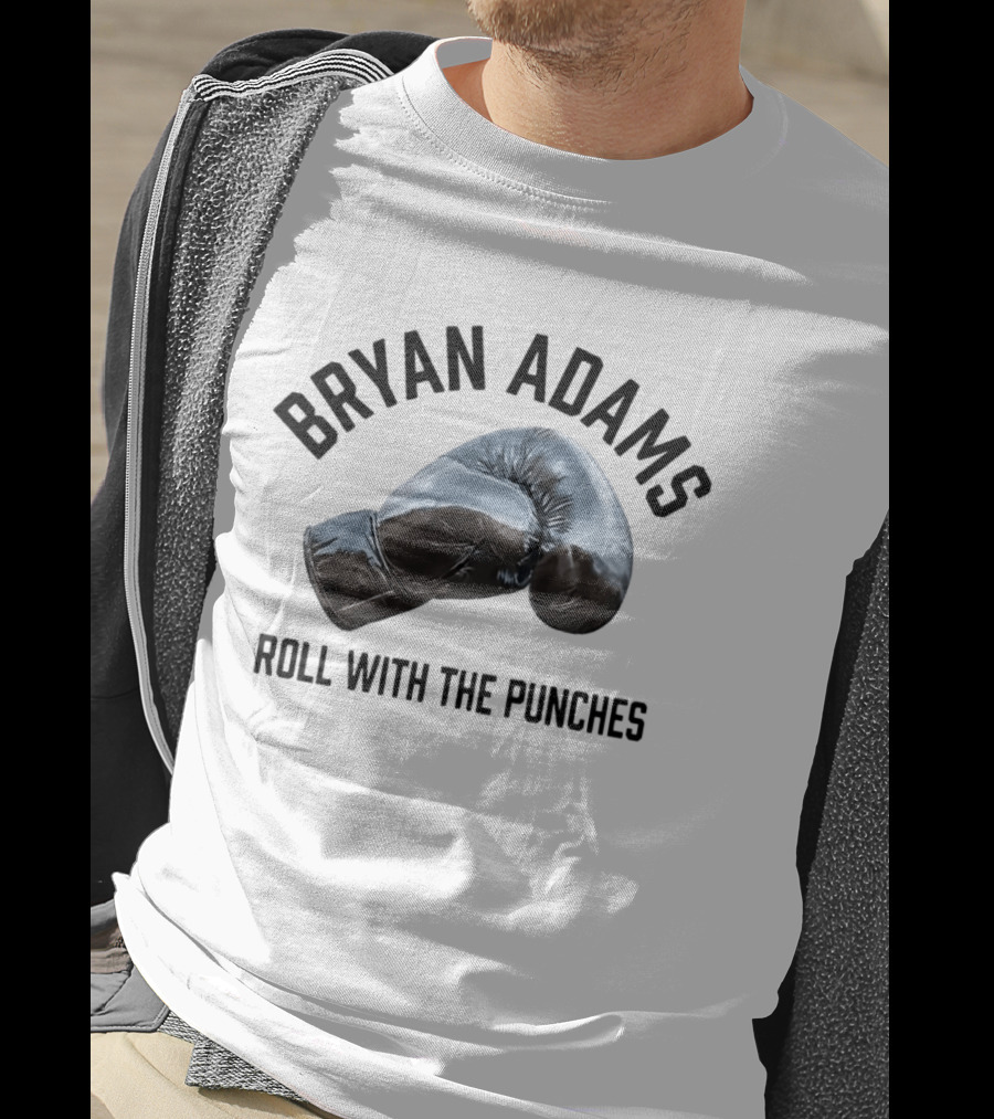 Bryan Adams Roll With The Punches Boxing Glove Music T-Shirt
