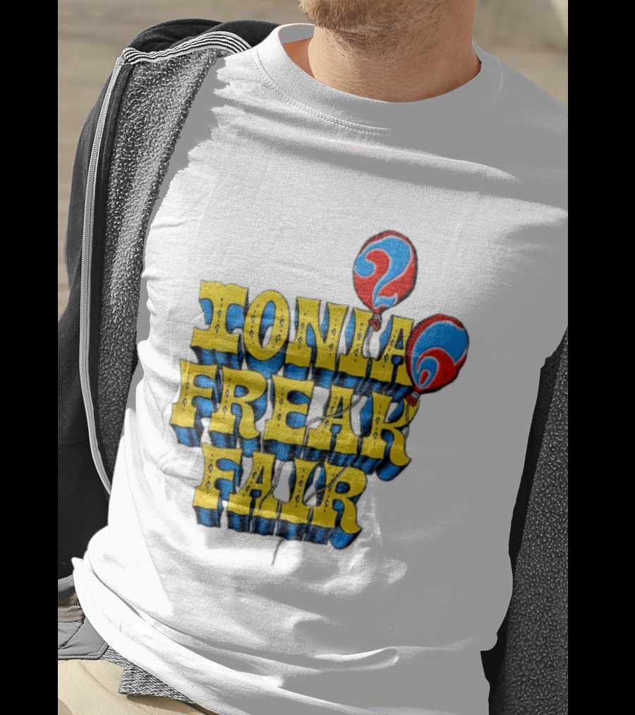 Ionia Freak Fair Colorful Balloon T-Shirt