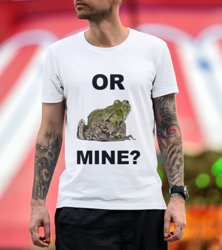 Or Mine Frog Amphibian Nature Wildlife T-Shirt