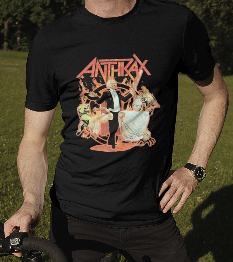 Anthrax North America 2026 Tour Cursum Perficio Fiery Album T-Shirt