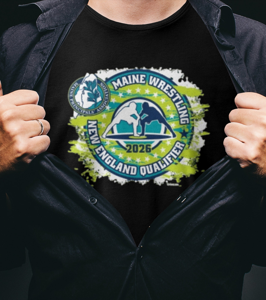 Maine Principals Association Wrestling New England Qualifier 2026 T-Shirt