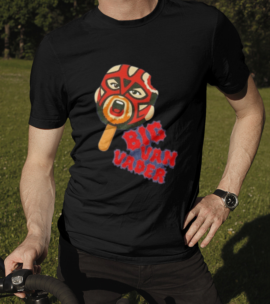 Big Van Vader Popsicle Wrestling WWE WCW Classic Style Retro Trend T-Shirt