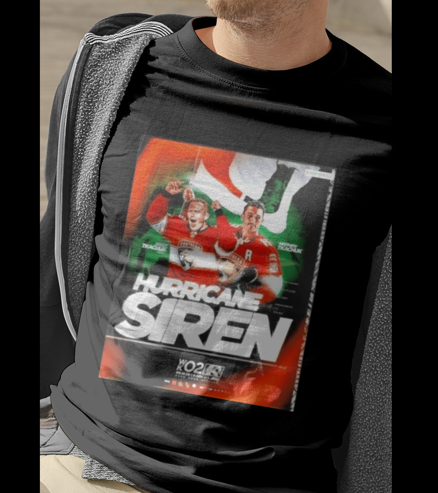 Hurricane Siren Brady And Matthew Tkachuk WK02 Event Panthers Hockey Thursday Night T-Shirt