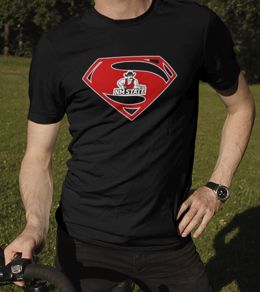 New Mexico State Aggies NM State Superman T-Shirt