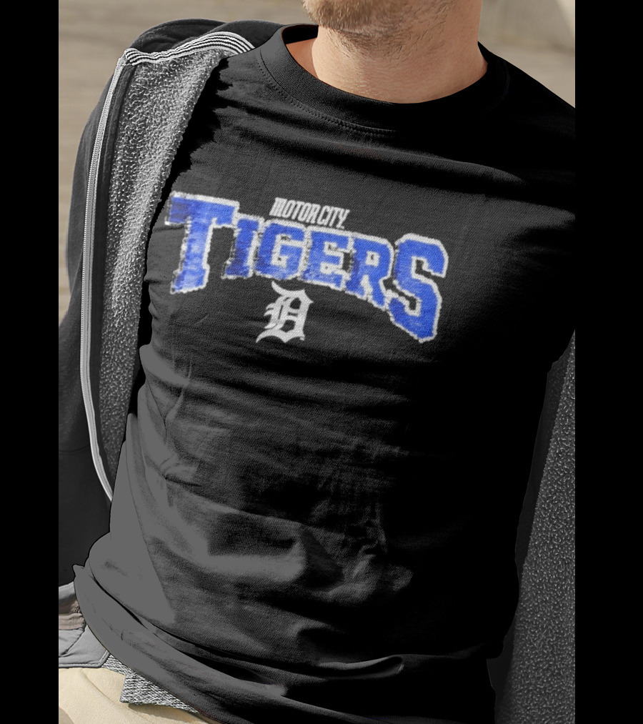 Detroit Tigers Motor City Youth Flip Sequin T-Shirt