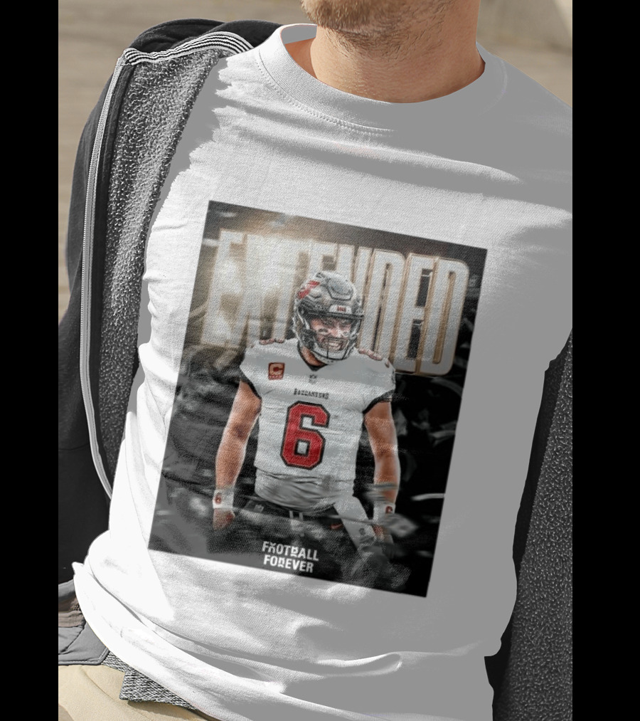 Extended Baker Mayfield Tampa Bay Football Forever T-Shirt