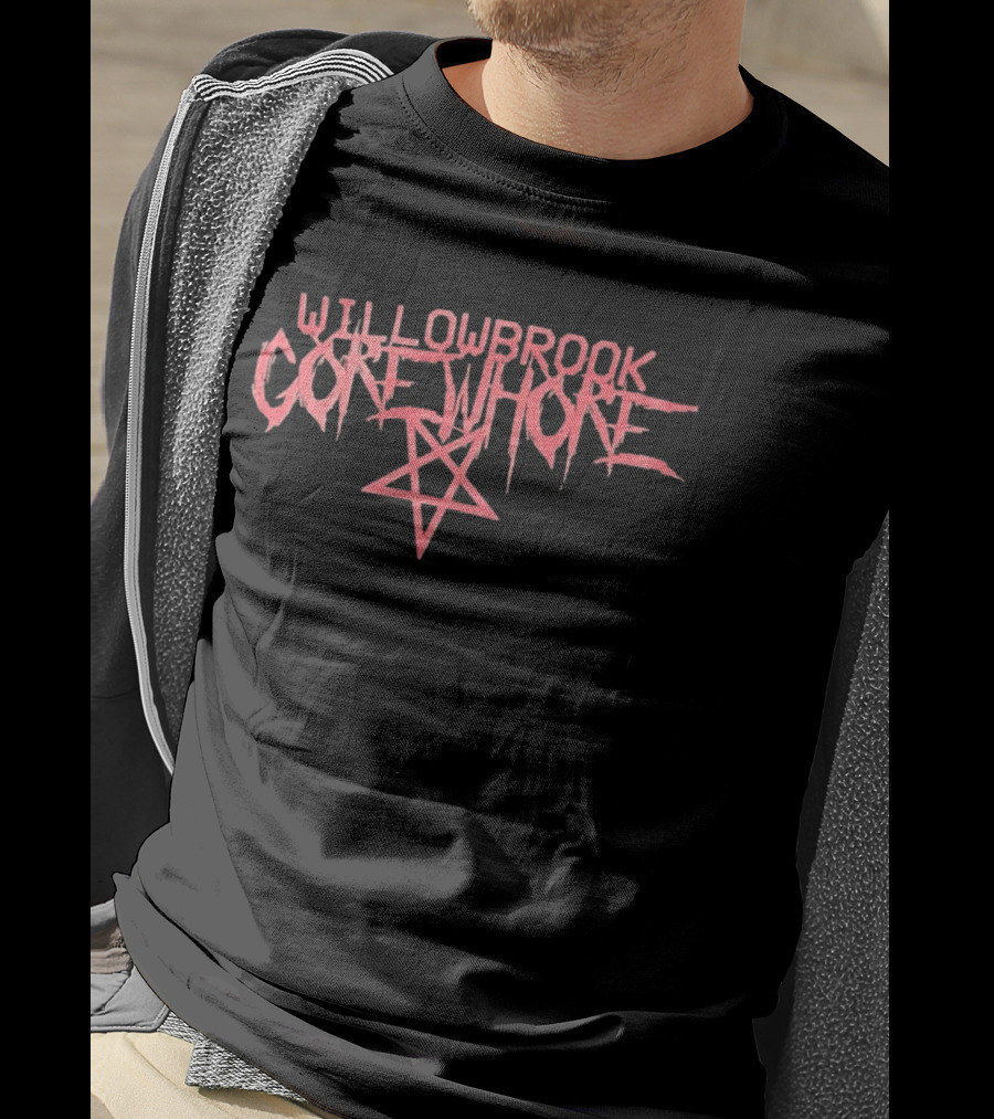 Willowbrook Gorewhore Pentagram Death Metal T-Shirt