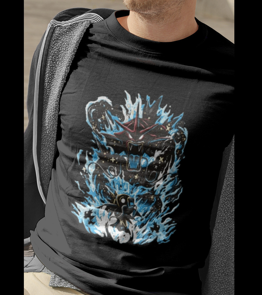 Gyarados And Magikarp Pokemon Evolution Deep Sea Water Power Splash Fan Favorite T-Shirt
