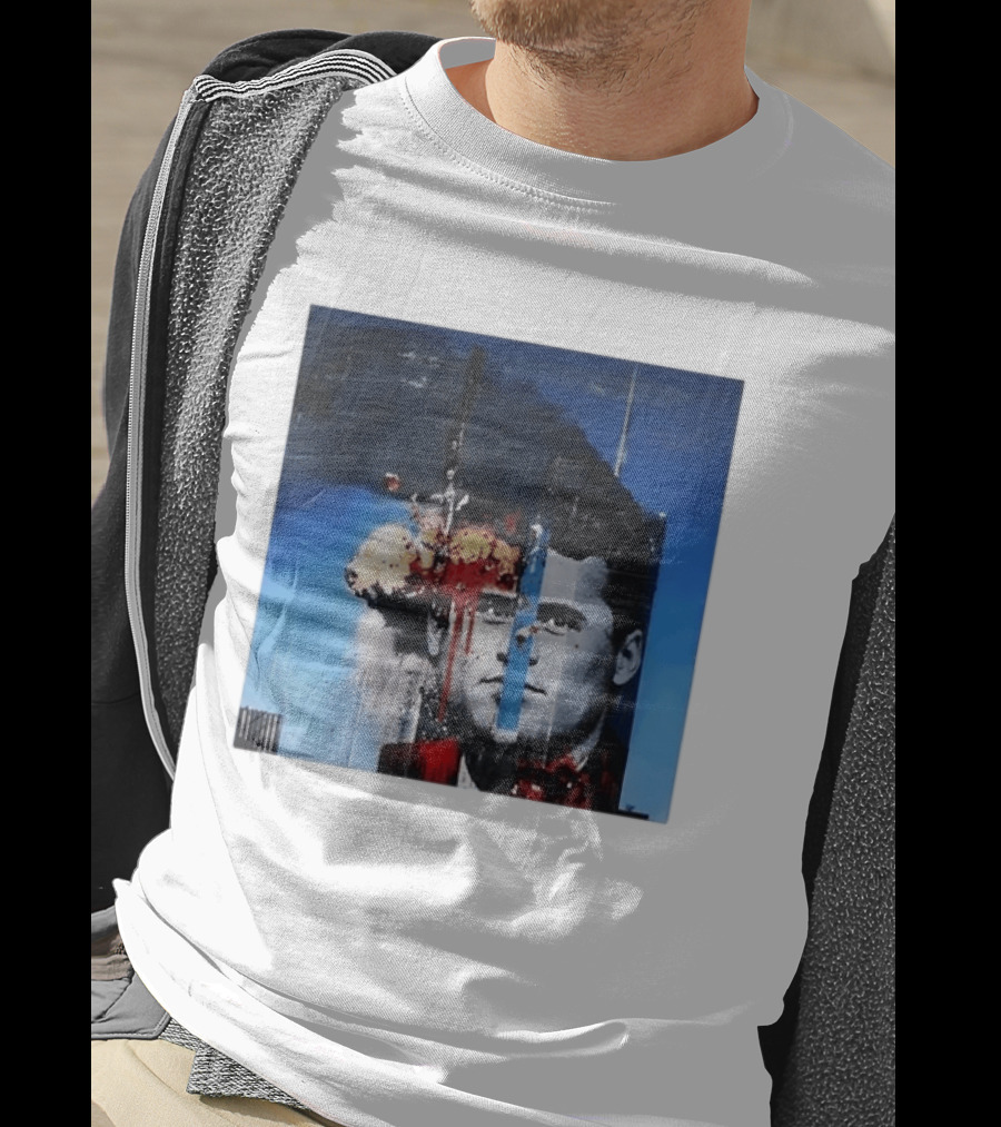 Charlie Kirk September 11 Twin Towers Collage T-Shirt
