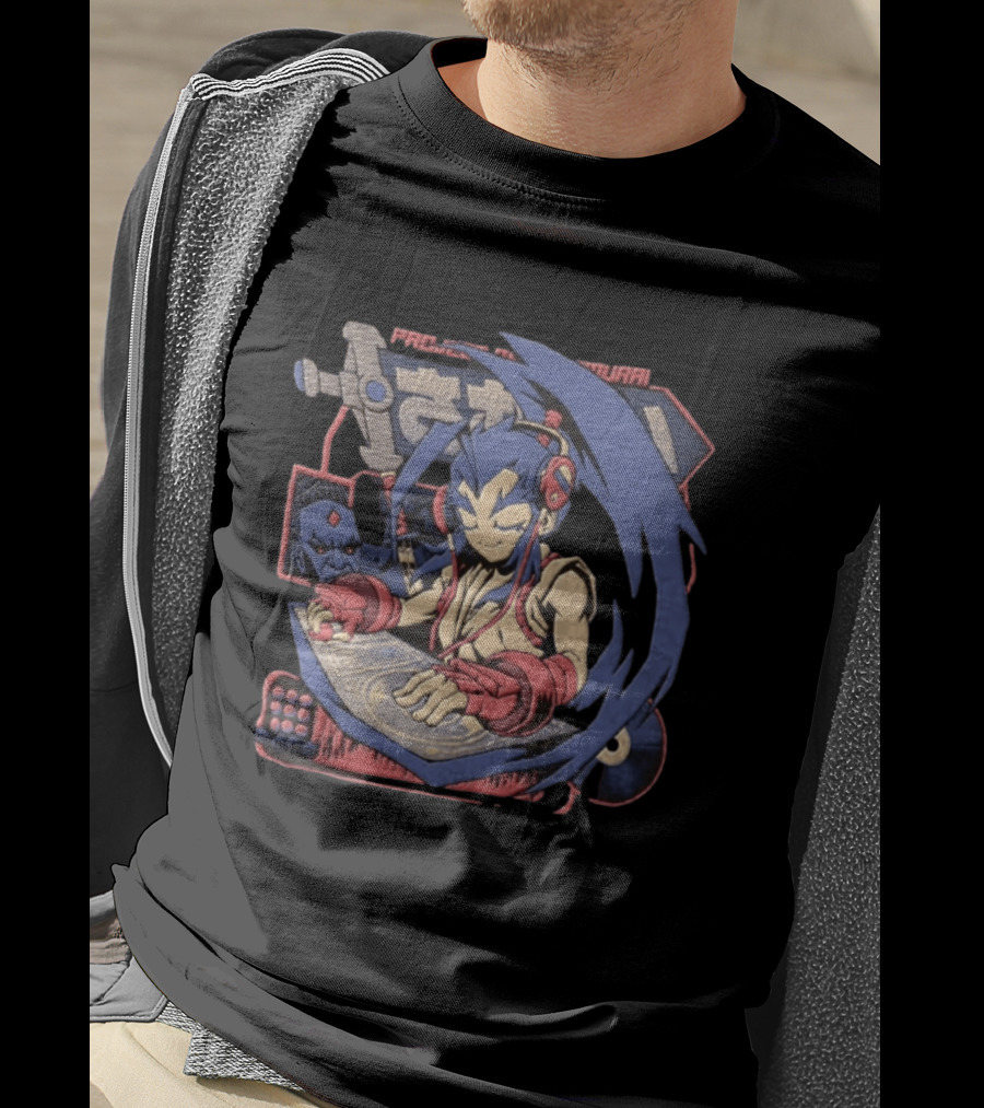 Yoshimitsu Project Soul Samurai DJ Scene Anime T-Shirt