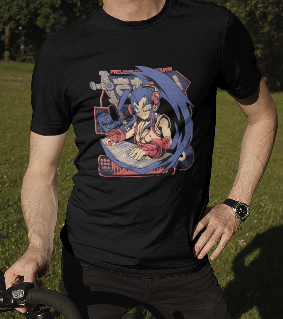 Yoshimitsu Project Soul Samurai DJ Scene Anime T-Shirt