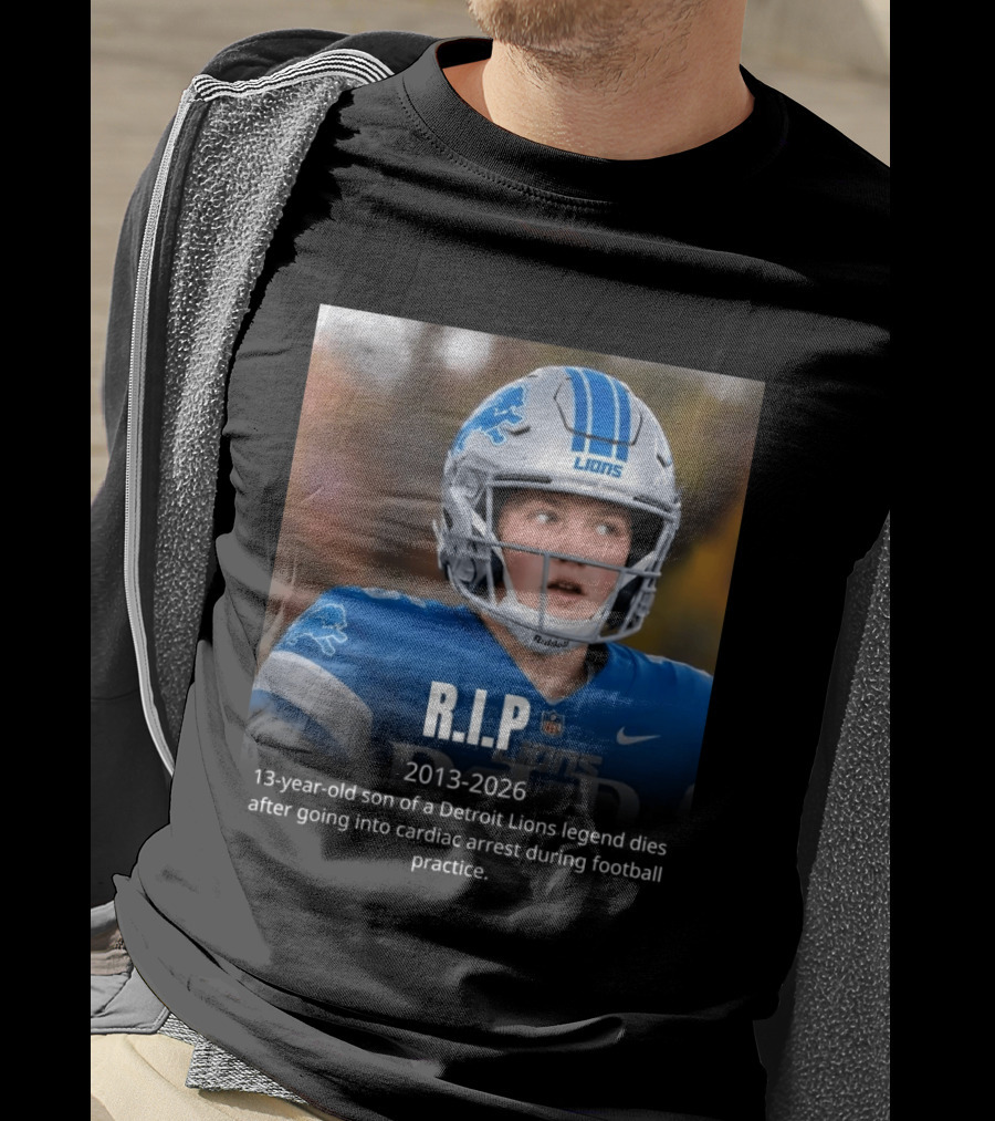 Rip Caden Sorrell Detroit Lions 2013 2026 T-Shirt