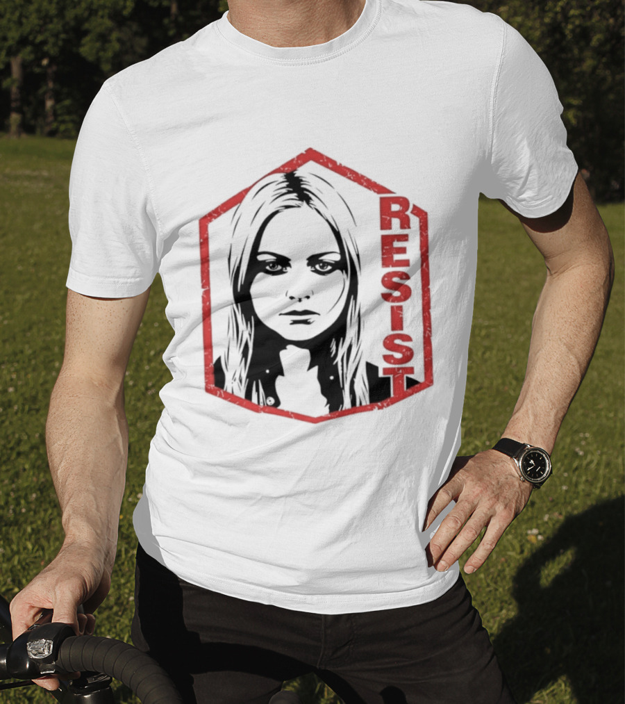 Resist Activism Protest Distressed T-Shirt