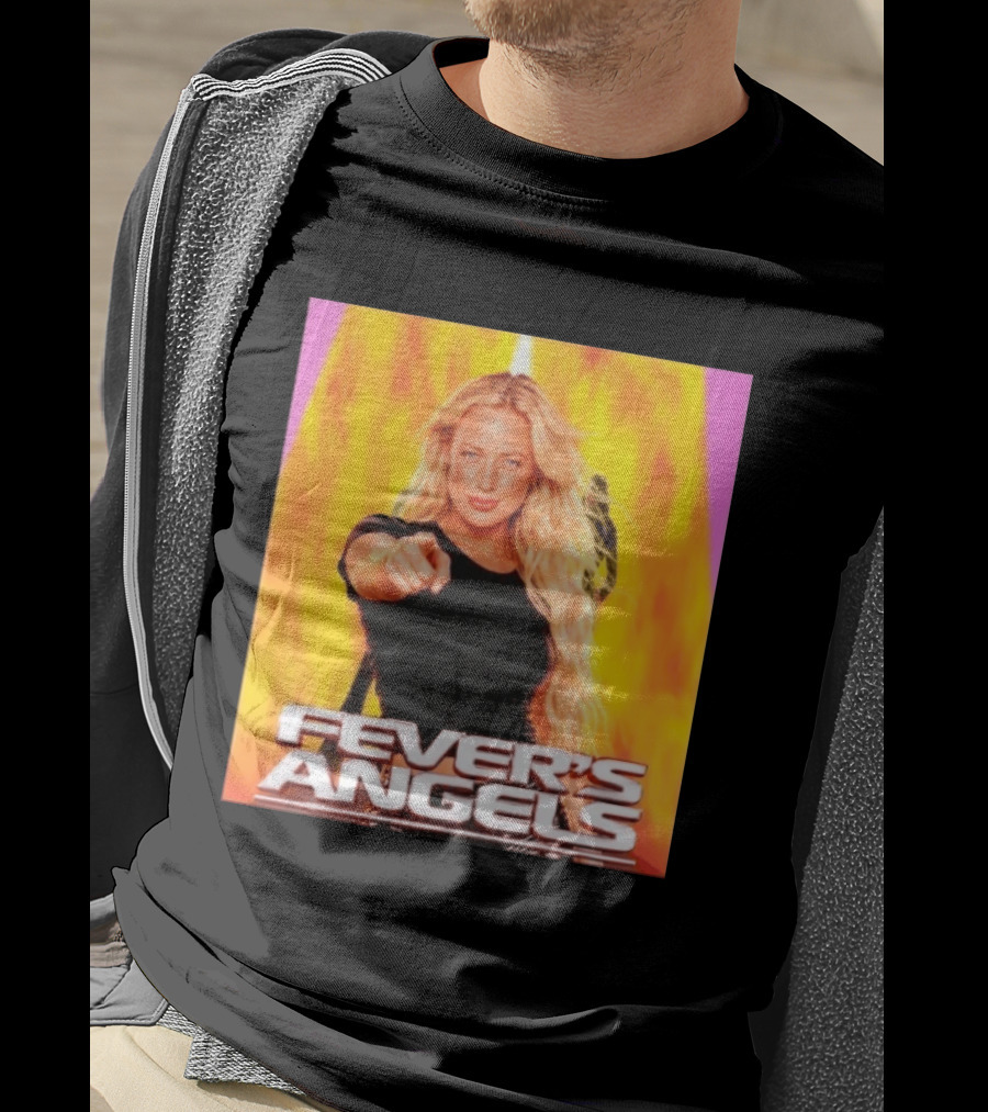 Fever's Angels Full Throttle Action Star Sophie Cunningham T-Shirt