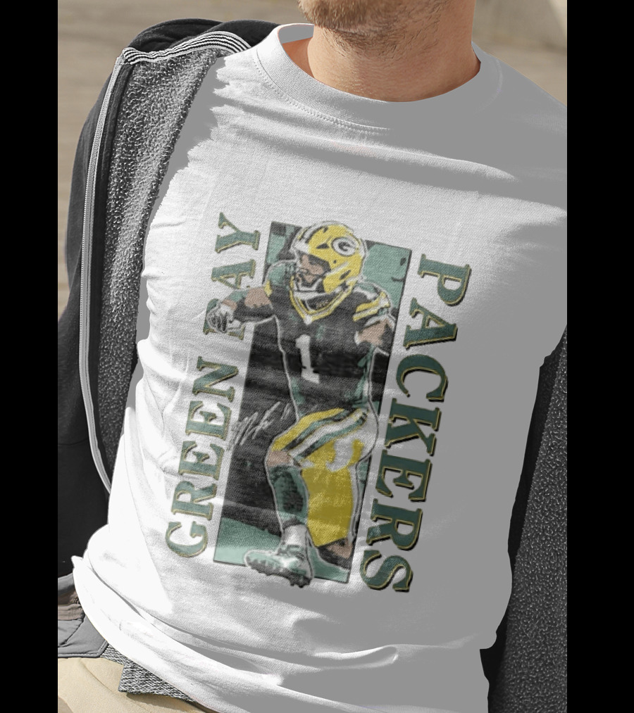Jordan Love Green Bay Packers Football Jersey T-Shirt
