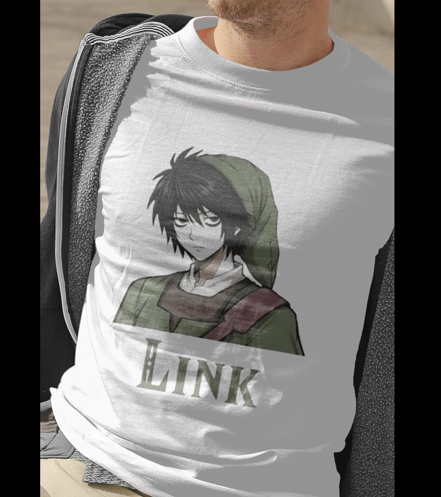 L Lawliet As Link The Legend Of Zelda T-Shirt