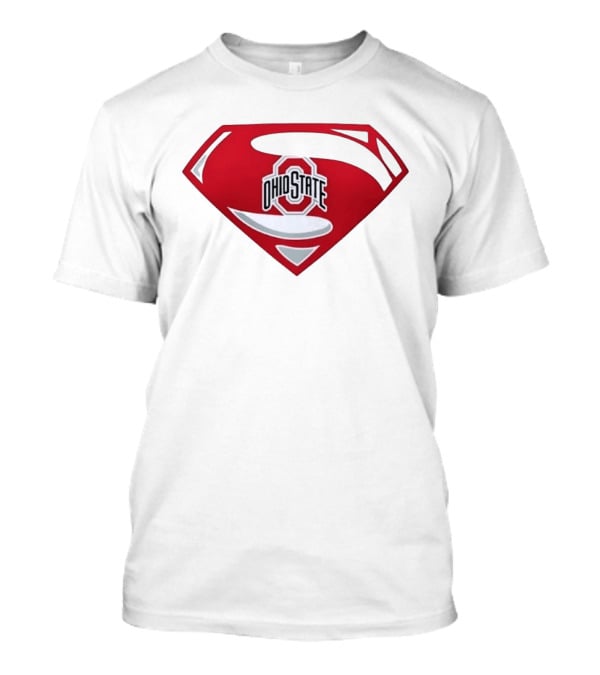 Ohio State Buckeyes Superman NCAA College Football T-Shirt