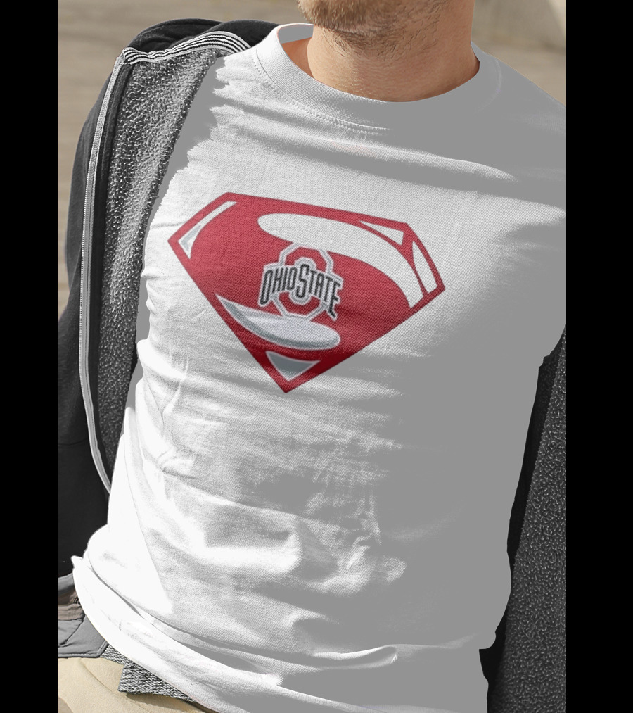 Ohio State Buckeyes Superman NCAA College Football T-Shirt