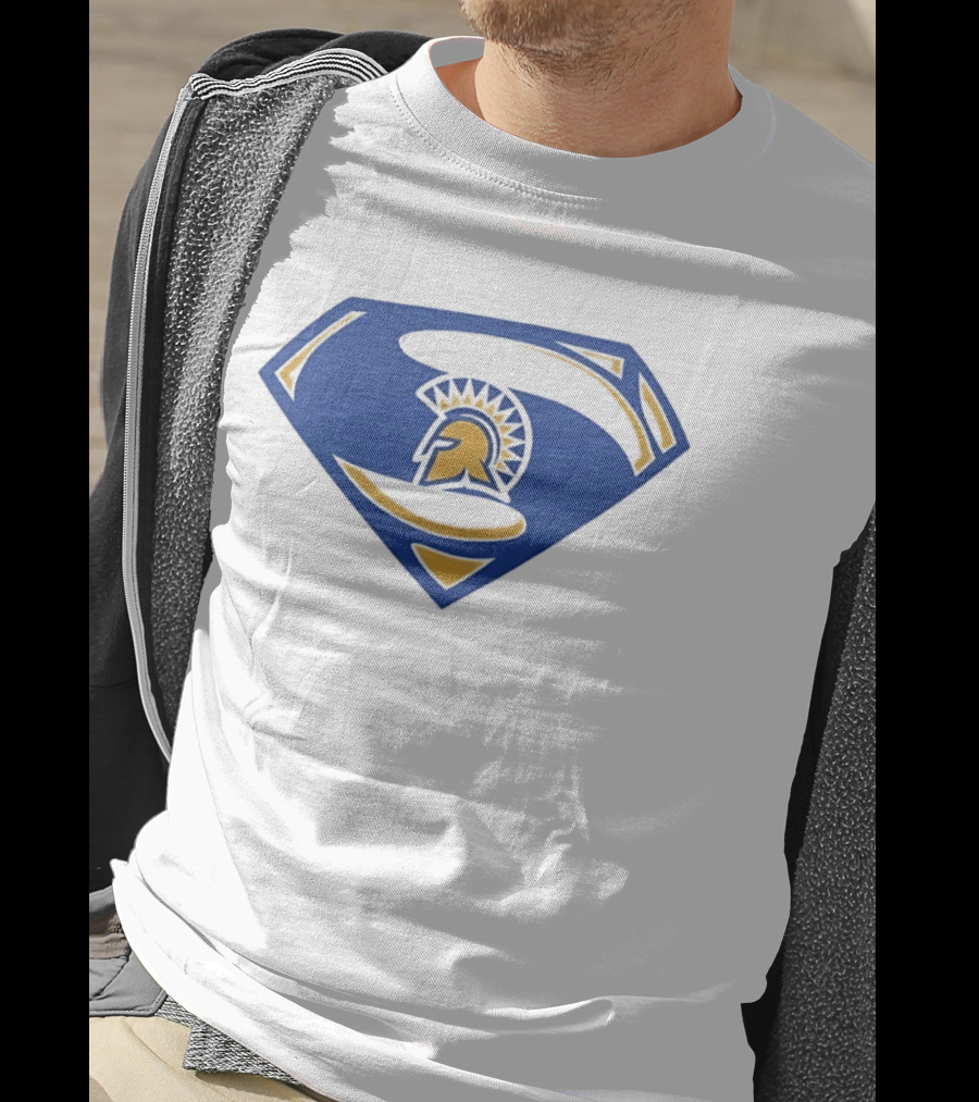 San Jose State Spartans Superman NCAA T-Shirt