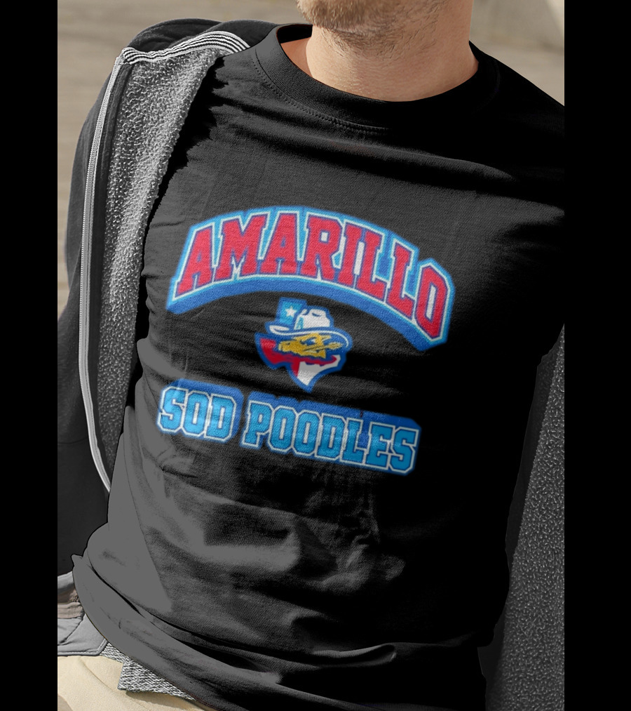 Amarillo Sod Poodles Texas Baseball Team T-Shirt
