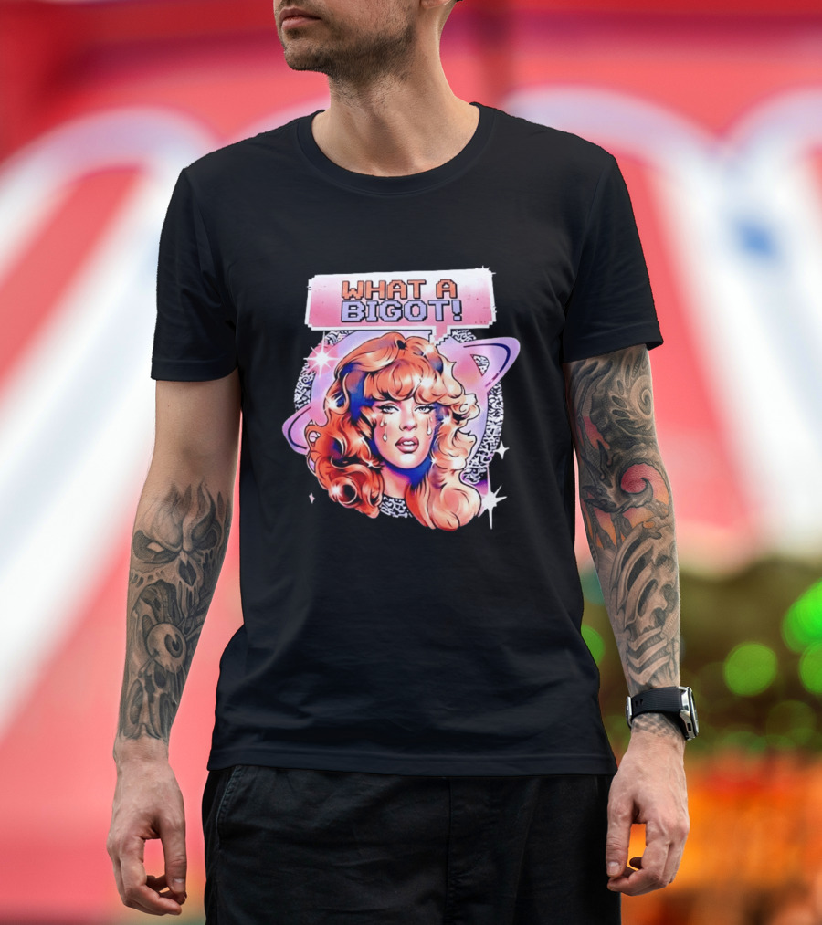 Natasha Lyonne What A Bigot Retro Comic T-Shirt