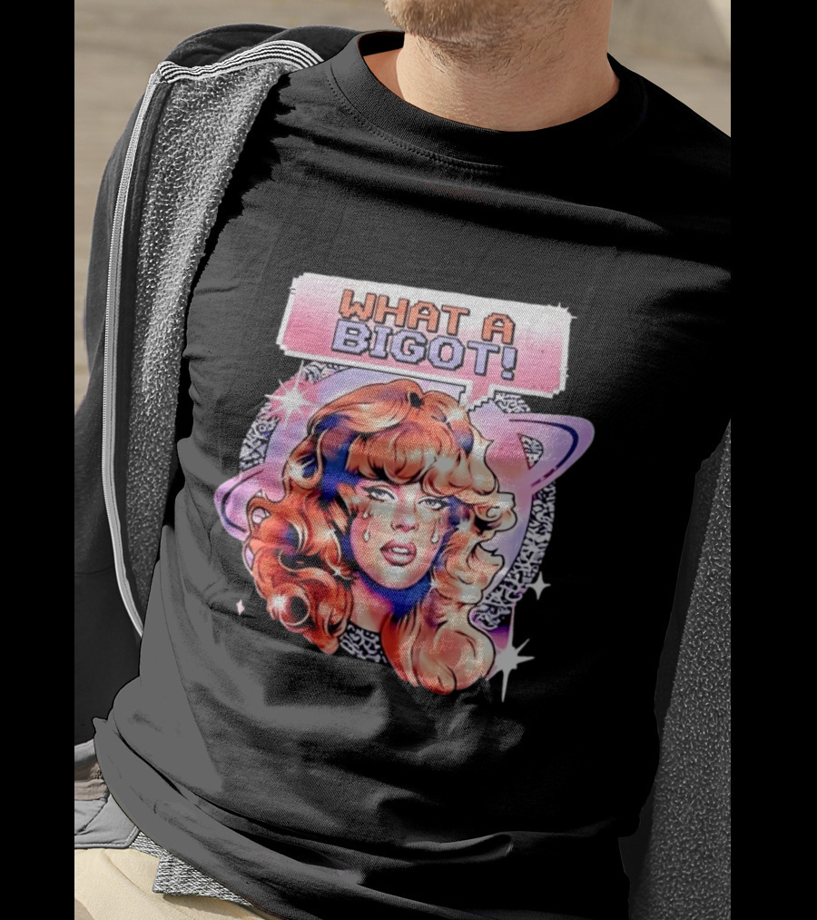 Natasha Lyonne What A Bigot Retro Comic T-Shirt