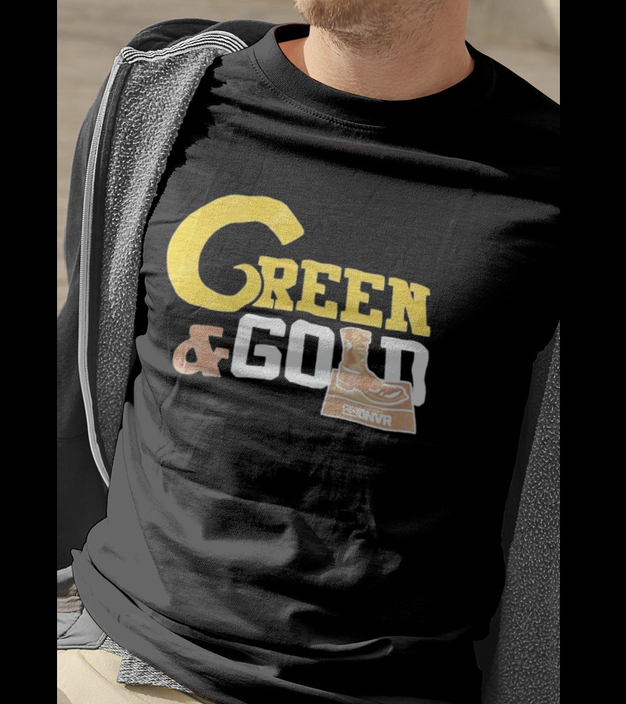 Green Gold Denver Boot Distressed DNVR T-Shirt