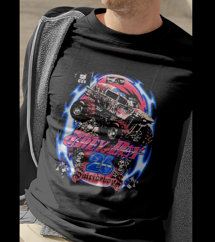 Suicideboys Grey Day 26 Monster Truck Thy Will Be Done G59 T-Shirt