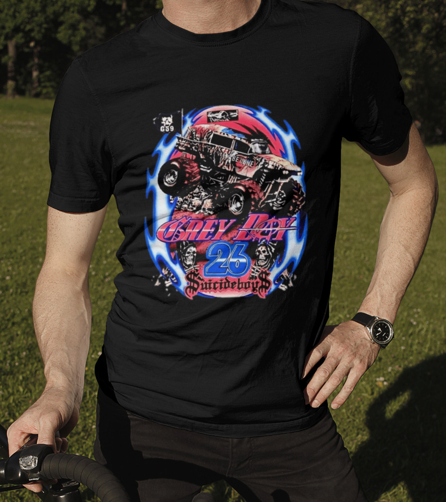 Suicideboys Grey Day 26 Monster Truck Thy Will Be Done G59 T-Shirt