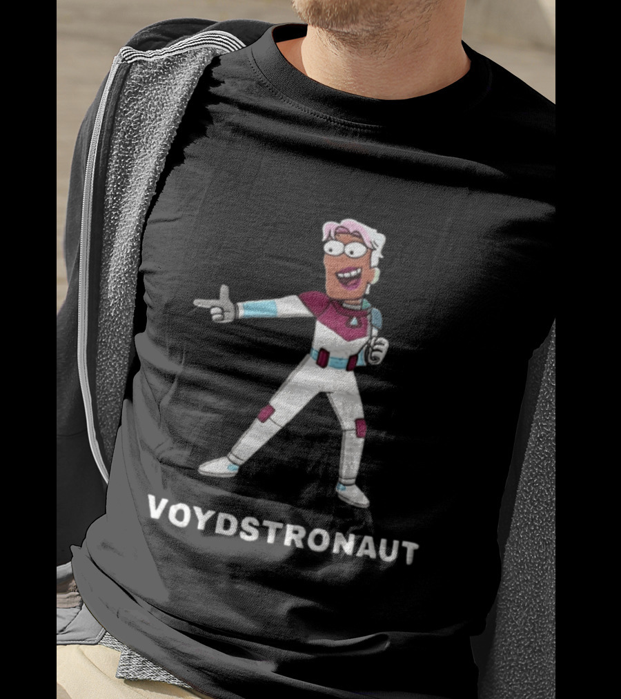 Voydstronaut Cartoon Character With Spacesuit Costume For The Incredibles Fans T-Shirt