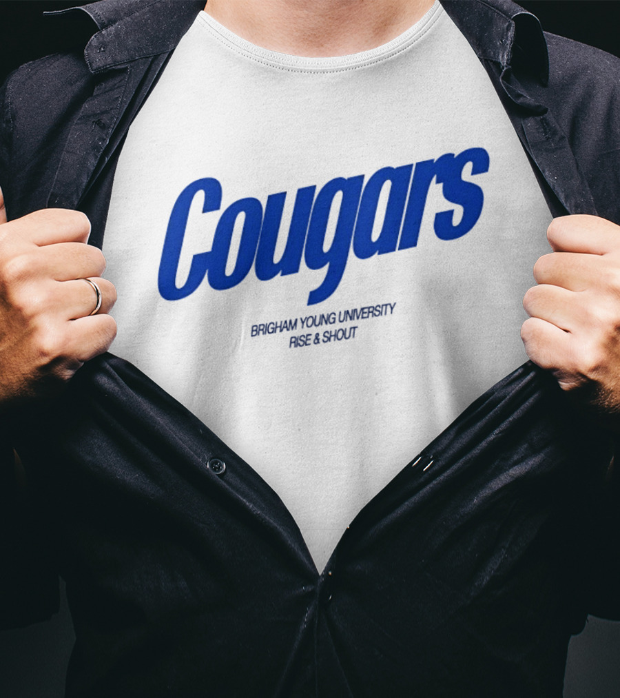Brigham Young University Cougars Rise Shout T-Shirt