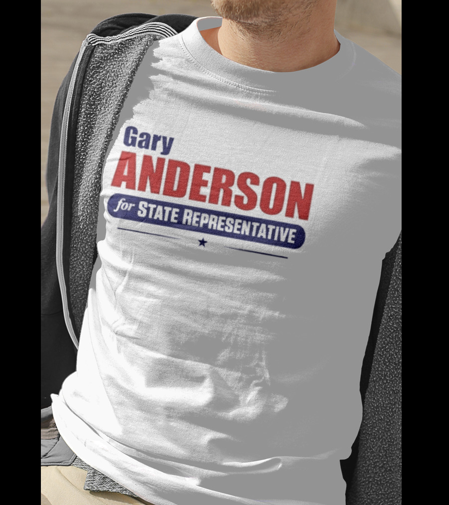 Gary Anderson MI State Representative 2026 Campaign T-Shirt