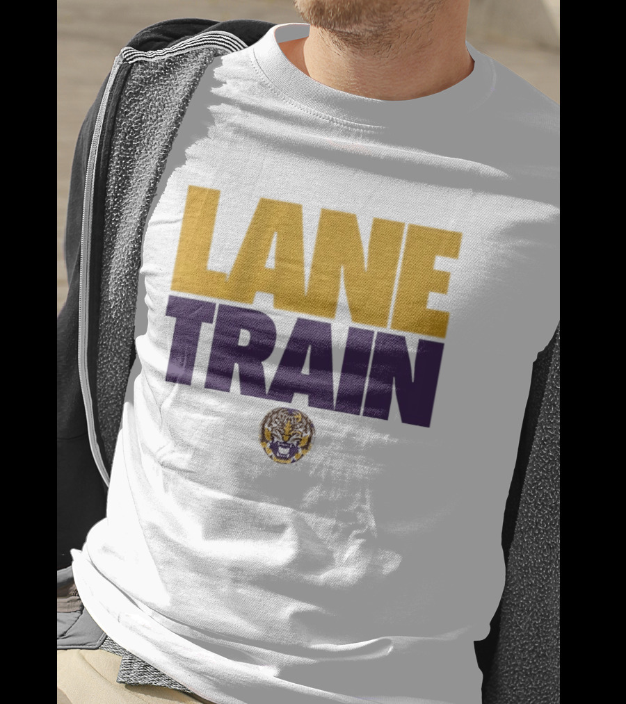 Lane Train LSU Tigers Football SEC Fan Gear T-Shirt
