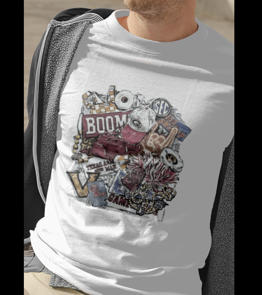 Mississippi State SEC Gameday It Just Means More Boom Tennessee Texas A&M Gators LSU Auburn T-Shirt