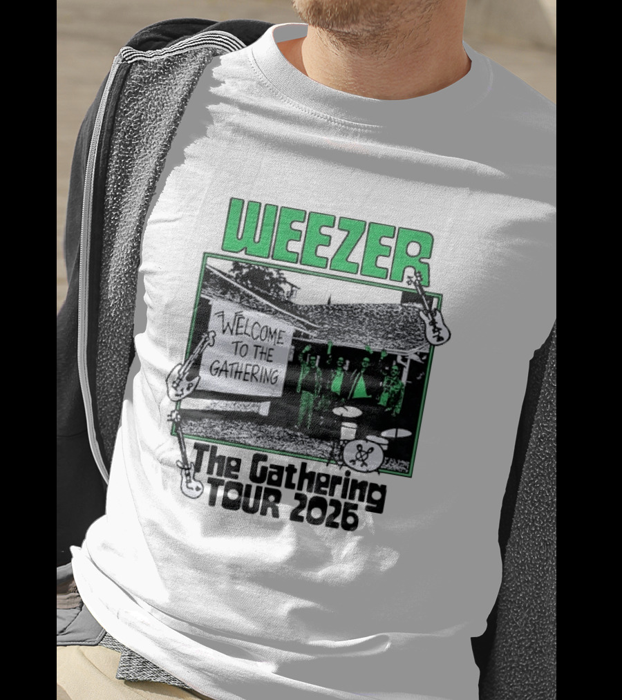 Weezer Welcome To The Gathering Tour 2026 T-Shirt