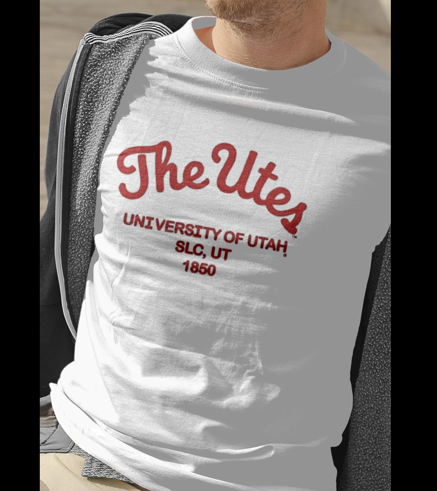 The Utes University Of Utah SLC UT 1850 T-Shirt