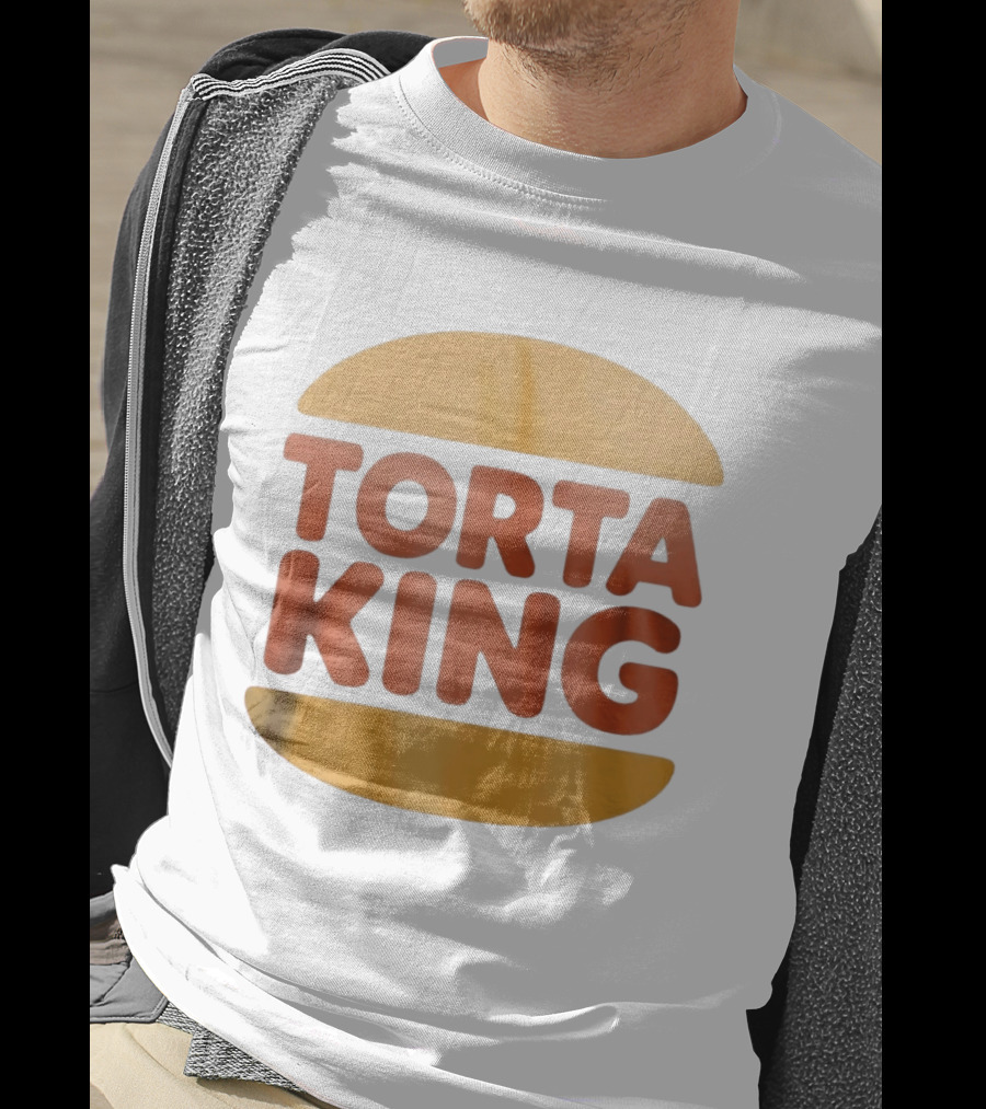Torta King Burger Mexican Food Sandwich Concept T-Shirt