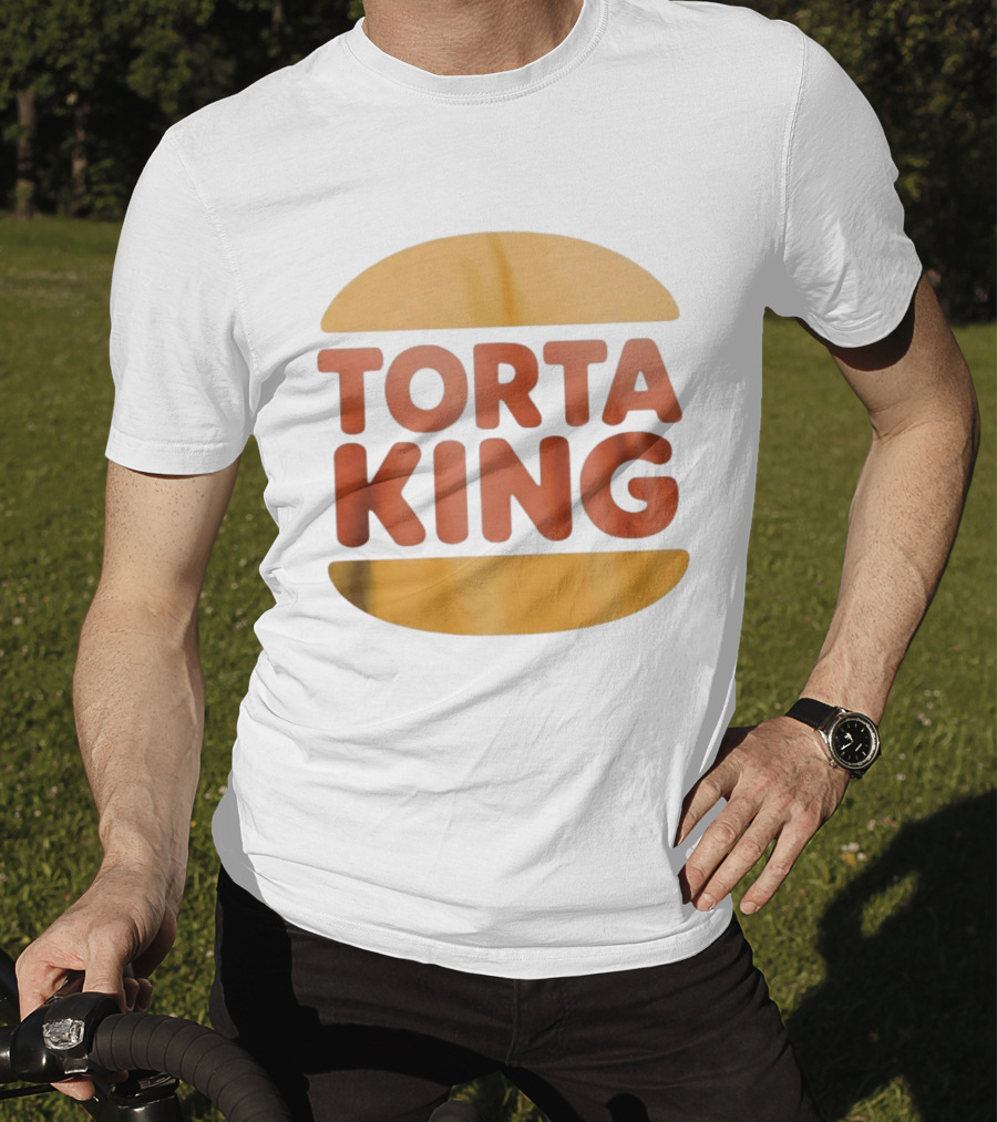 Torta King Burger Mexican Food Sandwich Concept T-Shirt