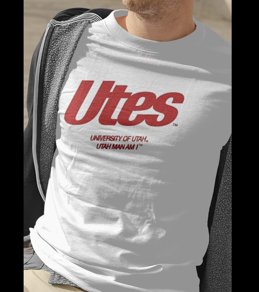 Utes University Of Utah Utah Man Am I NCAA T-Shirt