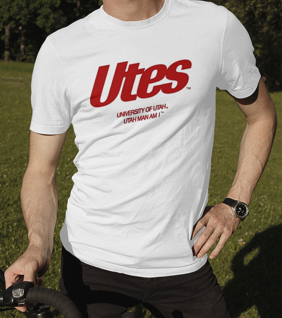 Utes University Of Utah Utah Man Am I NCAA T-Shirt