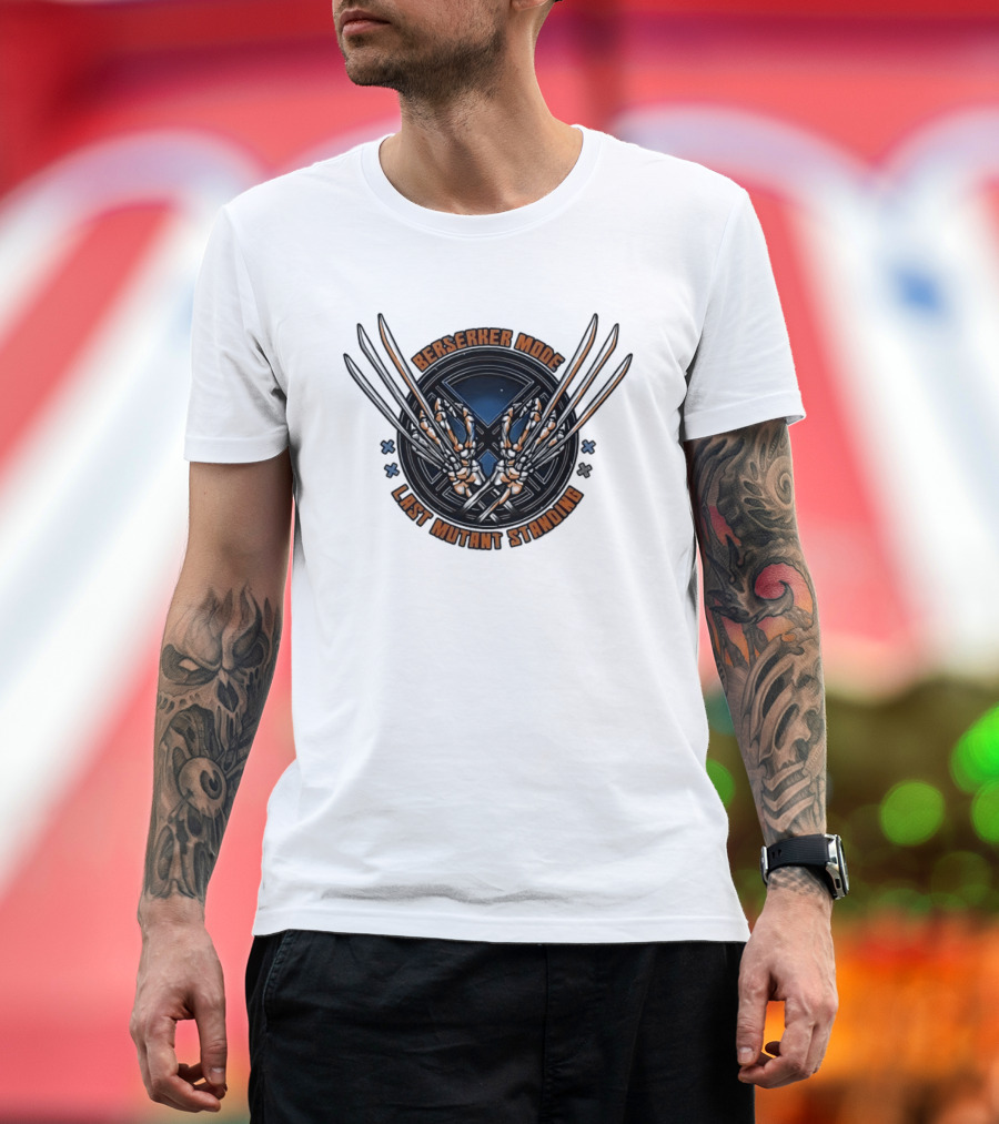 Wolverine Berserker Mode Last Mutant Standing T-Shirt