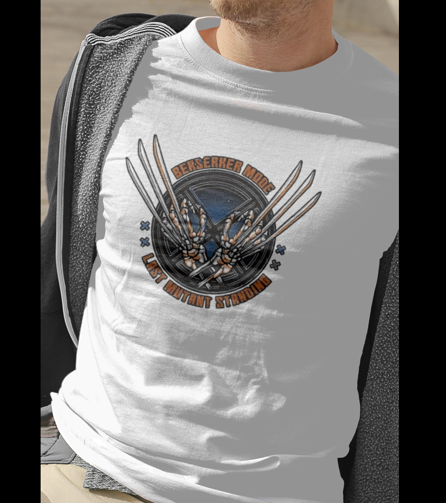 Wolverine Berserker Mode Last Mutant Standing T-Shirt