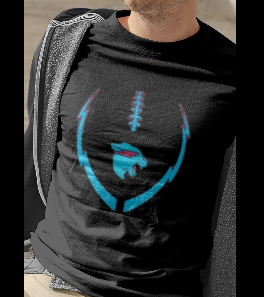 Mrbeast Store Beast Lightning Football T-Shirt