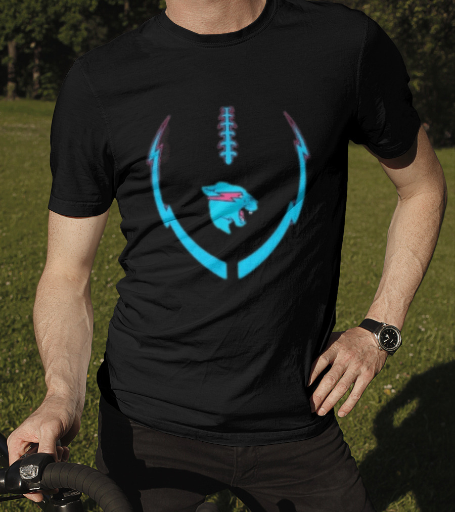 Mrbeast Store Beast Lightning Football T-Shirt