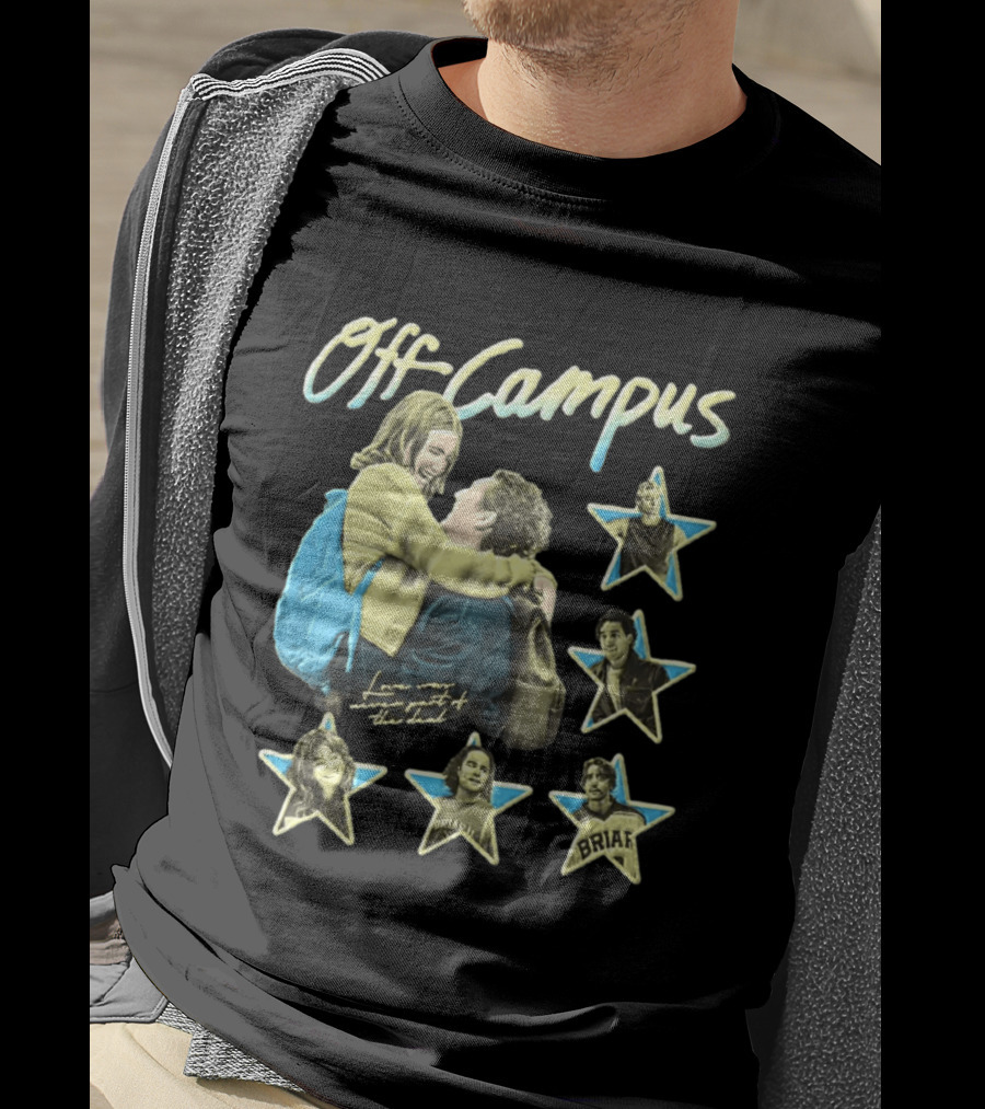 Off Campus Elle Kennedy Love Was Never Part Of The Deal Romance Book Characters T-Shirt