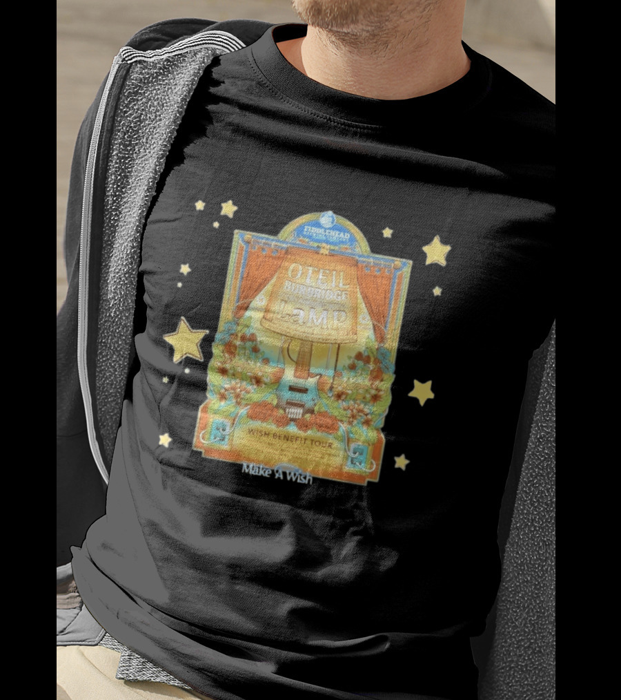 Oteil Burbridge LaMP Wish Benefit Tour Make A Wish Foundation Fiddlehead Brewing Company T-Shirt