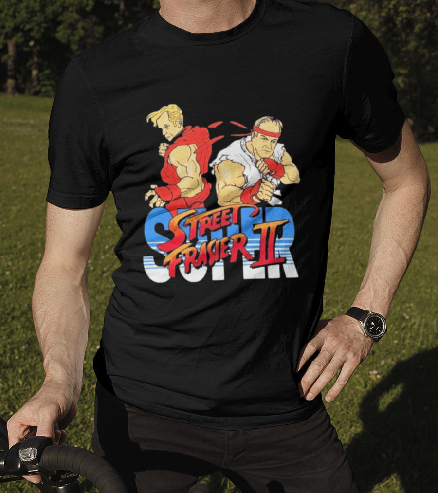 Supper Street Frasier II Retro Fighter T-Shirt