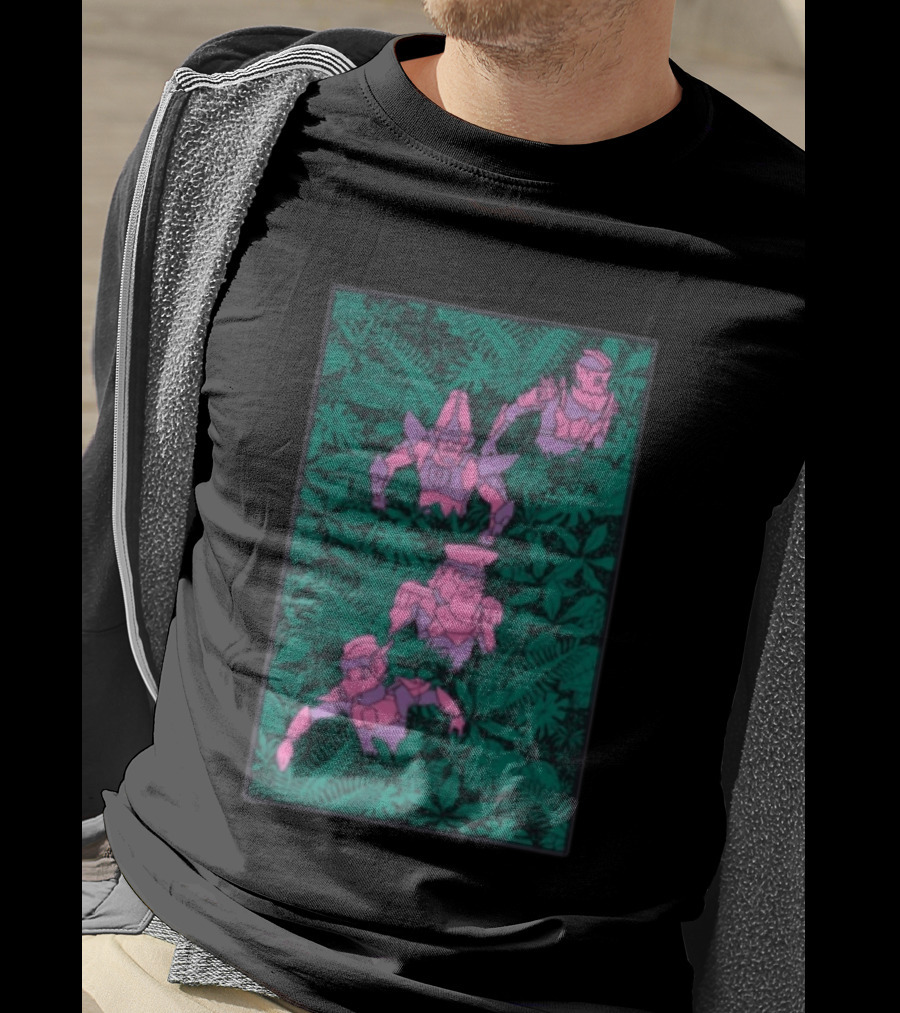 Twrp Store Rainforest Zip Up Robot Jungle Adventure T-Shirt